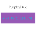 Load image into Gallery viewer, Myths & Legends Shelf Mark™ in Purple & Blue by FireDrake Artistry®