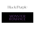 Load image into Gallery viewer, Monster Romance Shelf Mark™ in Black & Purple by FireDrake Artistry®