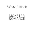 Load image into Gallery viewer, Vertical White & Black Monster Romance Shelf Mark™ by FireDrake Artistry®