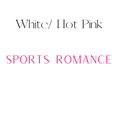 Load image into Gallery viewer, Vertical White & Hot Pink Small Town Romance Shelf Mark™ by FireDrake Artistry®