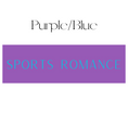 Load image into Gallery viewer, Vertical Purple & Blue Sports Romance Shelf Mark™ by FireDrake Artistry®