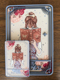 Load image into Gallery viewer, *LARGE* "The Reader" Tarot Card
