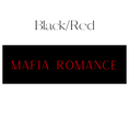 Load image into Gallery viewer, Mafia Romance Shelf Mark™ in black/red by FireDrake Artistry®