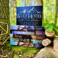 Load image into Gallery viewer, Wolf Hotel Sign - Officially Licensed K.A. Tucker Collection - FireDrake Artistry®