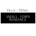 Load image into Gallery viewer, Vertical Black & White Small Town Romance Shelf Mark™ by FireDrake Artistry®
