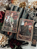 Load image into Gallery viewer, “The Second Daughter" Poppy Tarot Card Shelf Sign - Officially Licensed From Blood & Ash