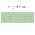 Load image into Gallery viewer, Dark Romance Shelf Mark™ in Sage & Brown by FireDrake Artistry®