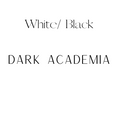 Load image into Gallery viewer, Vertical White & Black Dark Academia Shelf Mark™ by FireDrake Artistry®