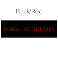 Load image into Gallery viewer, Dark Academia Shelf Mark™ in Black & Red by FireDrake Artistry®