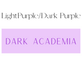 Load image into Gallery viewer, Dark Academia Shelf Mark™ in Light Purple & Dark Purple by FireDrake Artistry®