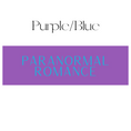 Load image into Gallery viewer, Paranormal Romance Shelf Mark™ in Purple & Blue by FireDrake Artistry®