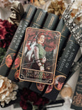 Load image into Gallery viewer, “The Second Daughter" Poppy Tarot Card Shelf Sign - Officially Licensed From Blood & Ash
