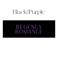 Load image into Gallery viewer, Regency Romance Shelf Mark™ in Black/Purple by FireDrake Artistry®