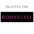 Load image into Gallery viewer, Romantasy Shelf Mark™ in Black & Hot Pink by FireDrake Artistry®