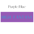 Load image into Gallery viewer, Vertical Purple & Blue High Fantasy Shelf Mark™ by FireDrake Artistry®