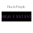 Load image into Gallery viewer, High Fantasy Shelf Mark™ in Black & Purple by FireDrake Artistry®