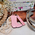 Load image into Gallery viewer, Officially Licensed Elsie Silver Cowboy Boot Keychain by FireDrake Artistry®