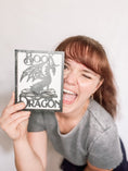 Load image into Gallery viewer, Book Dragon Sign created by FireDrake Artistry®