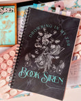 Load image into Gallery viewer, Book Siren Spiral Notebook (Blue)™ for FireDrake Artistry Photo credit @jessielovenelit