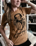 Load image into Gallery viewer, Audiophile Book Club Unisex t-shirt by FireDrake Artistry Photo by @themommabookclub