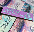 Load image into Gallery viewer, Small Town Romance Shelf Mark™ Purple & Blue by FireDrake Artistry®