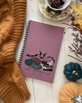 Load image into Gallery viewer, Fall Booked Up Spiral notebook for FireDrake Artistry