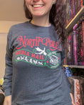 Load image into Gallery viewer, Santa Dragon Crewneck Dark Grey - FireDrake Artistry