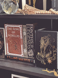Load image into Gallery viewer, Vertical Black & Brown Myths & Legends Shelf Mark™ by FireDrake Artistry®