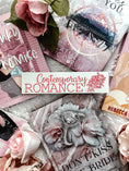 Load image into Gallery viewer, Contemporary Romance Shelf Mark™ in White & Hot Pink by FireDrake Artistry®