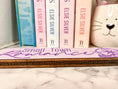 Load image into Gallery viewer, Small Town Romance Shelf Mark™ in Light Purple & Dark Purple by FireDrake Artistry®