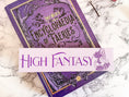Load image into Gallery viewer, High Fantasy Shelf Mark™ Light Purple & Dark Purple FireDrake Artistry®