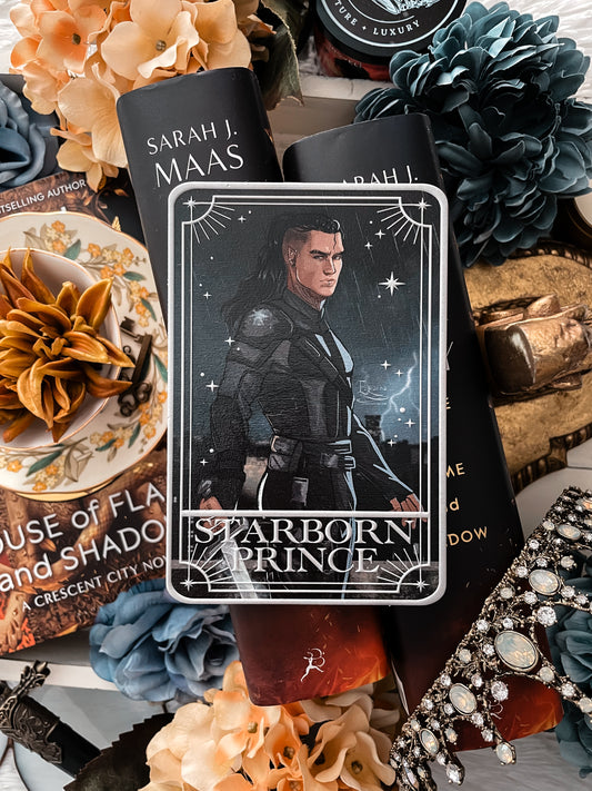 Officially Licensed SJM - Ruhn "Starborn Prince" Character Card by FireDrake Artistry™