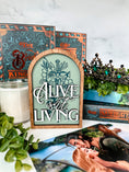 Load image into Gallery viewer, The Bridge Kingdom - Alive Isn't Living sign created by FireDrake Artistry®