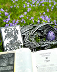 Load image into Gallery viewer, Book Dragon Sign created by FireDrake Artistry®
