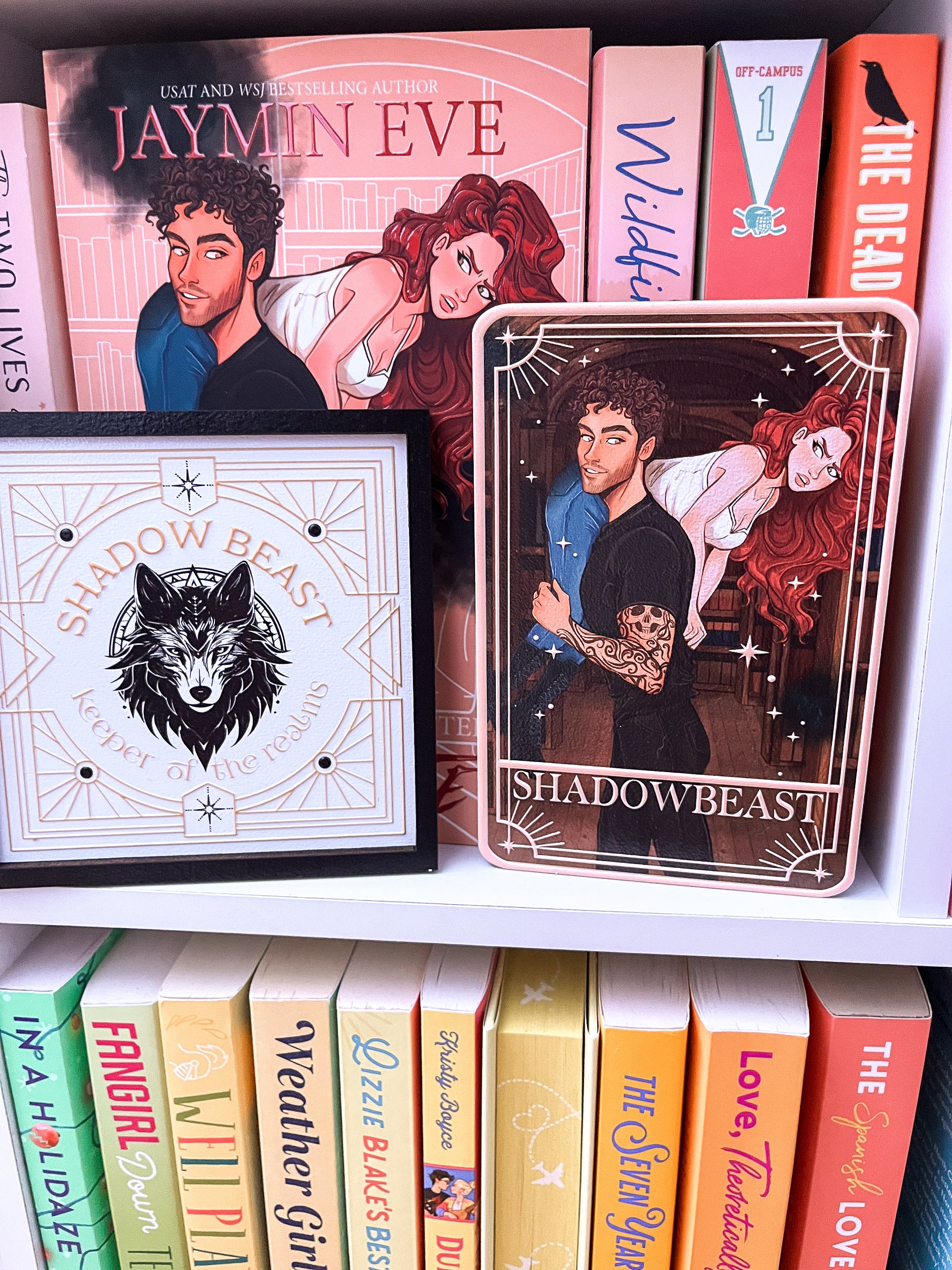 Officially Licensed Jaymin Eve Shadow Beast Shelf Sign and Tarot Card by FireDrake Artistry™