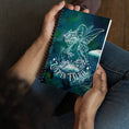 Load image into Gallery viewer, Lost in Faerie Spiral notebook for FireDrake Artistry