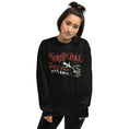Load image into Gallery viewer, Santa Book Dragon Unisex Sweatshirt - White Design