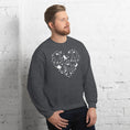 Load image into Gallery viewer, Ghosts and Books Unisex Sweatshirt - White Design