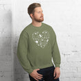 Load image into Gallery viewer, Ghosts and Books Unisex Sweatshirt - White Design