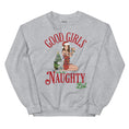 Load image into Gallery viewer, Good Girl Naughty List Unisex Sweatshirt