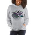 Load image into Gallery viewer, Fall Booked Up Unisex Hoodie- Purple Books for FireDrake Artistry