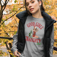 Load image into Gallery viewer, Good Girl Naughty List Unisex Long Sleeve Tee