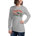 Load image into Gallery viewer, Santa Book Dragon Unisex Long Sleeve Tee - Black Design