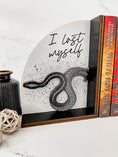 Load image into Gallery viewer, White Hot Kiss - Roth Bookends, created by FireDrake Artistry®