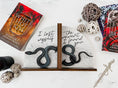Load image into Gallery viewer, White Hot Kiss - Roth Bookends by FireDrake Artistry®