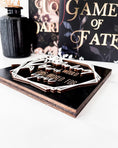 Load image into Gallery viewer, A Touch of Darkness Inspired Hades Quote Sign, created by FireDrake Artistry®