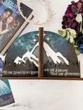 Load image into Gallery viewer, ACOTAR Bookends by FireDrake Artistry®
