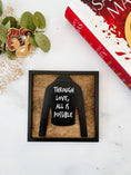 Load image into Gallery viewer, Danika Jacket w/Quote Mini Sign by FireDrake Artistry®