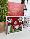 Load image into Gallery viewer, Holiday Books Sign -firedrakeartistry