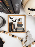 Load image into Gallery viewer, Book Bats Sign - firedrakeartistry